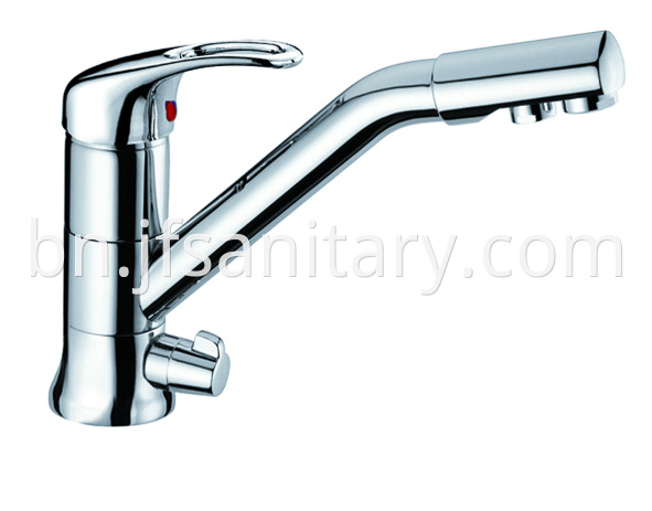 2 In 1 Single Lever Kitchen Mixer With Water Filter
